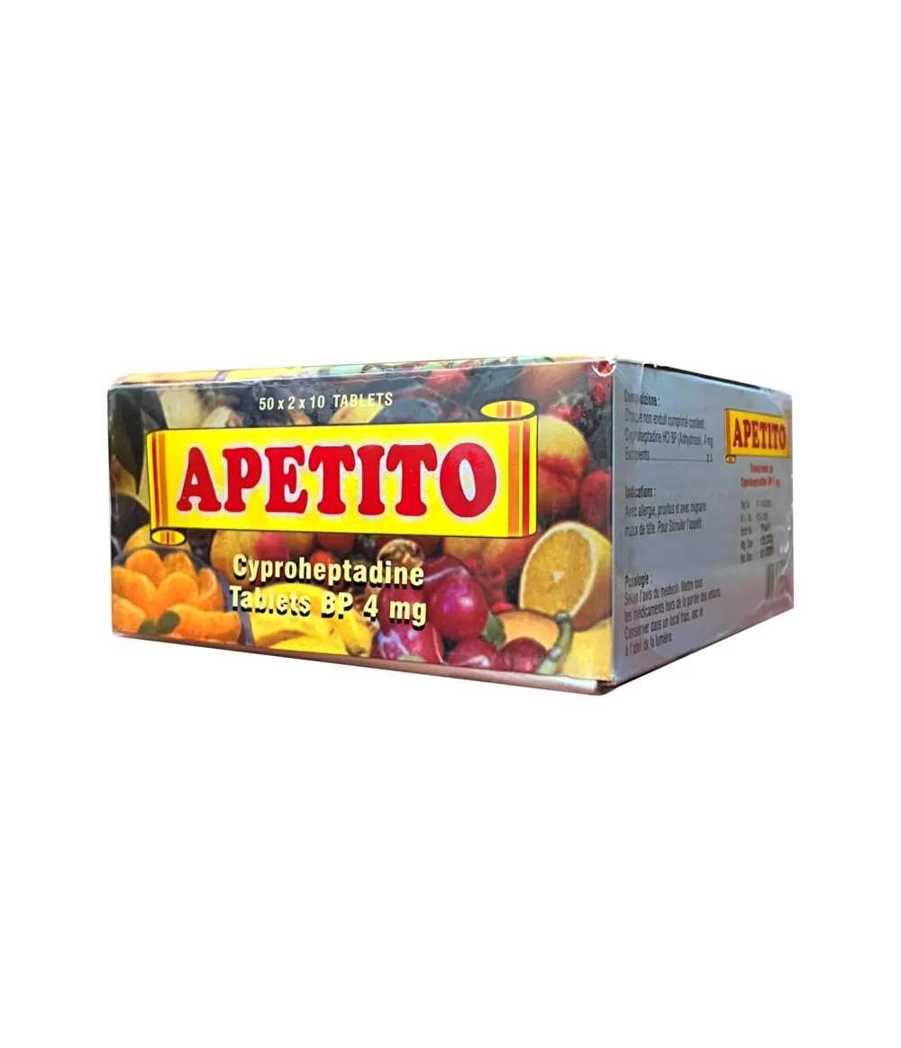 Apetito Appetite Booster Pills, 50 x 2 x 10 Tablets