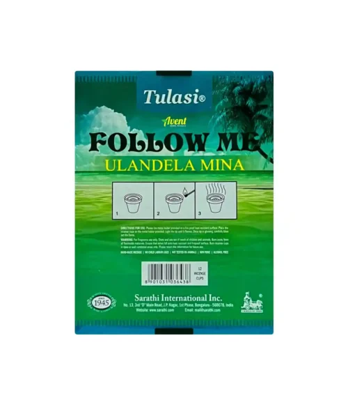 Ulandela Mina - Follow Me Incense Cones