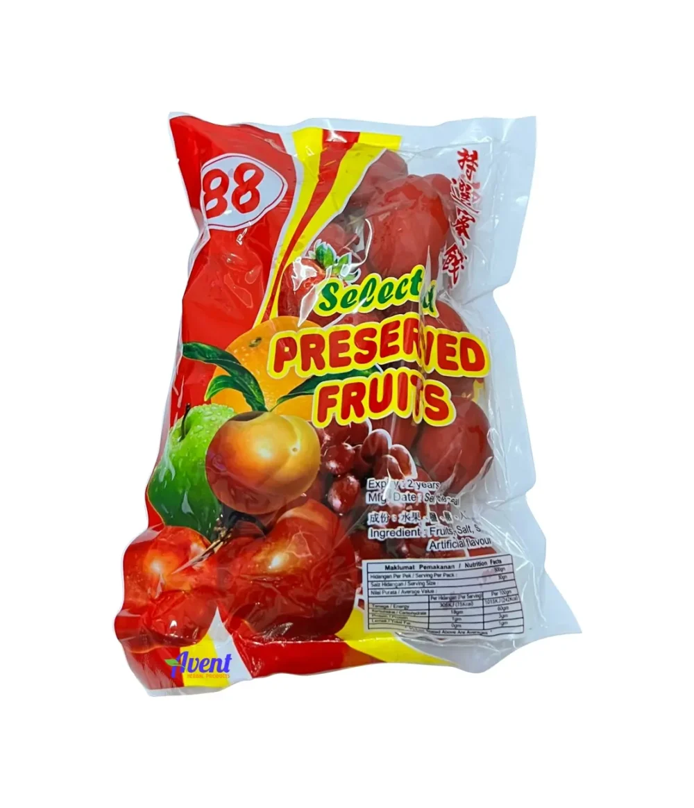 Red Peaches Preserved Fruits 500g