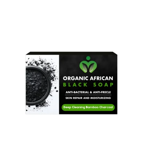 Powerful African Black Soap - Natural Organic Skincare Cleanser for Acne, Dark Spots & Radiant Skin