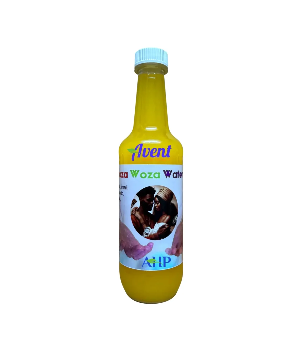 Woza Woza Water Yellow, Good Fortune and Aura Cleansing Booster