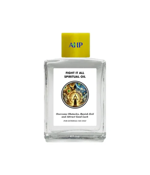 Fight It All Spiritual Oil, Ultimate Curse Remover, Luck Booster and Protection Shield
