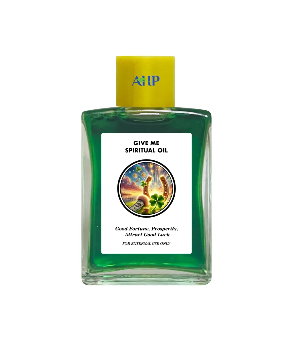 Give Me Spiritual Oil, Attract Good Luck, Prosperity