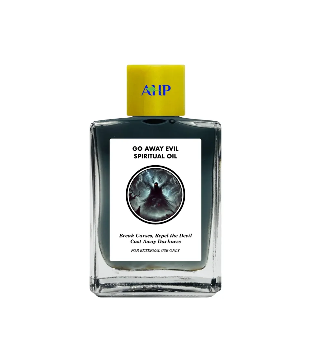 Go Away Evil Spiritual Oil, Ultimate Curse Breaker, Aura Cleanser and Protection Shield