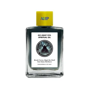 Go Away Evil Spiritual Oil, Ultimate Curse Breaker, Aura Cleanser and Protection Shield