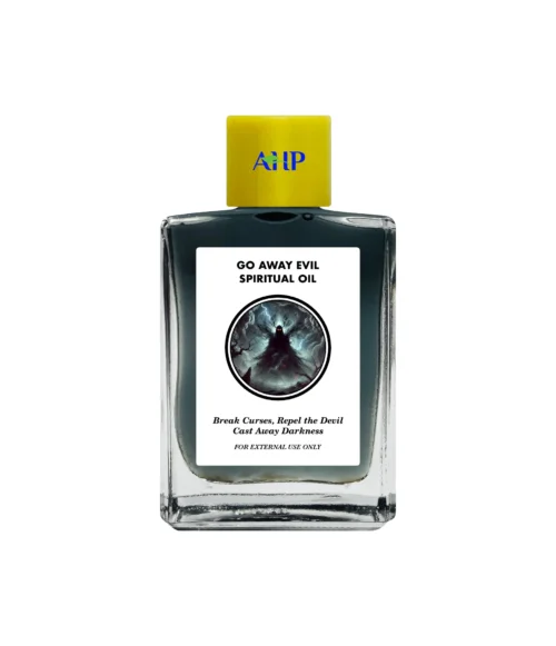 Go Away Evil Spiritual Oil, Ultimate Curse Breaker, Aura Cleanser and Protection Shield