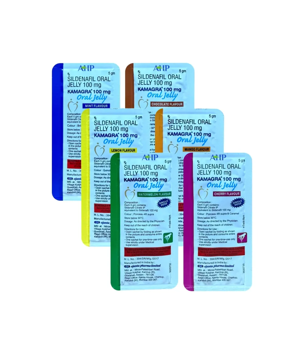 Kamagra Oral Jelly ED Gel 5g Sachet