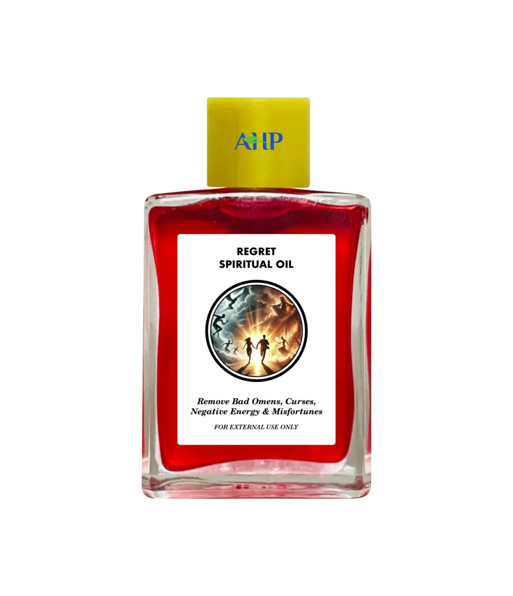 Regret Spiritual Oil, Removes Curses and Bad Omens