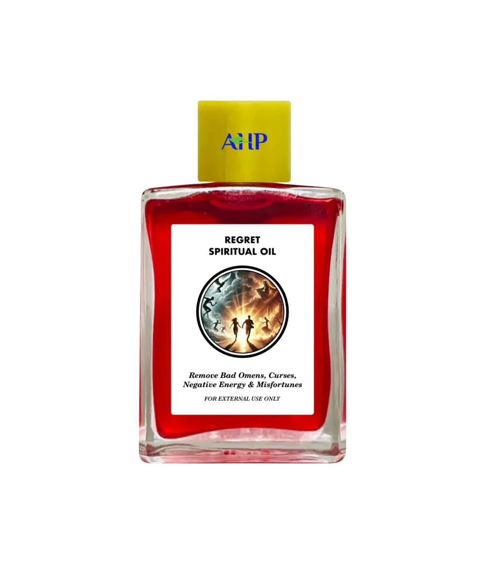 Regret Spiritual Oil, Removes Curses and Bad Omens