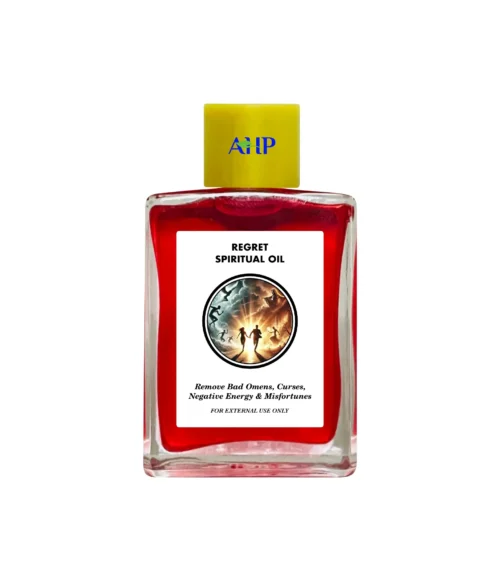 Regret Spiritual Oil, Removes Curses and Bad Omens