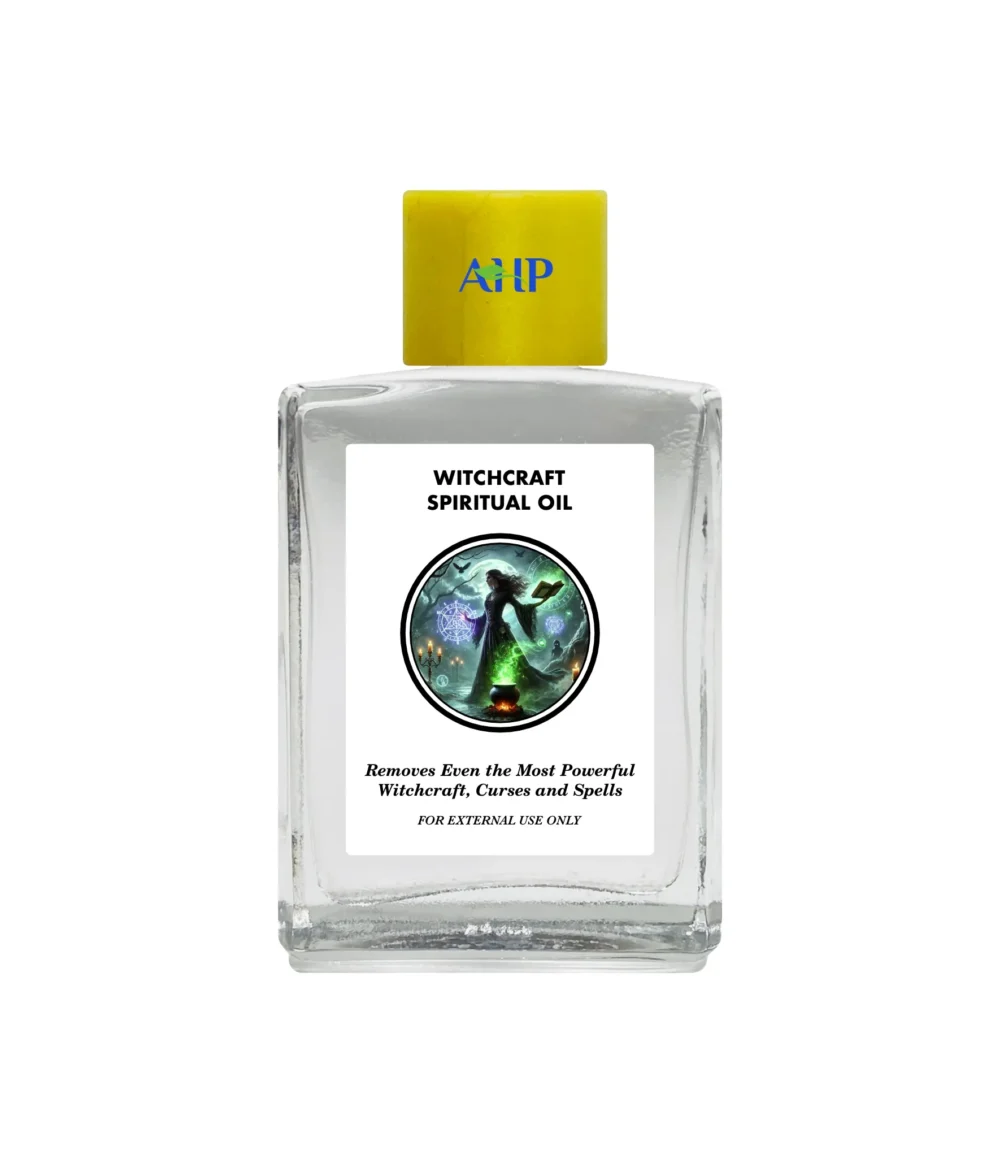 Witchcraft Spiritual Oil, Remove Spells, Curses
