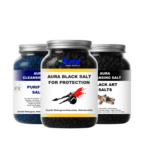 Aura Salt Protection Combo, Ultimate Shield Against Witchcraft, Curses and Evil Eye