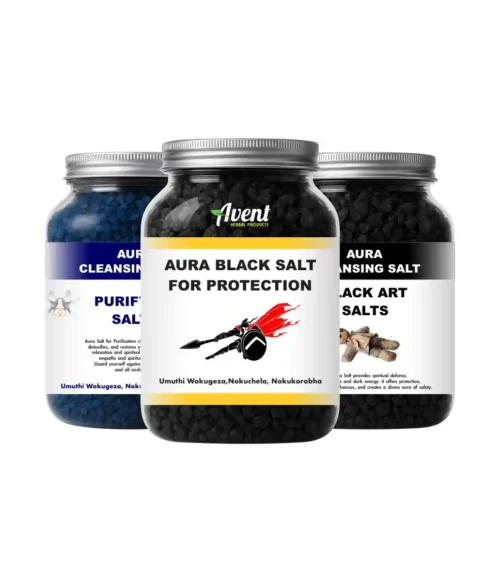 Aura Salt Protection Combo - Shield Against Witchcraft, Curses and Evil Eye