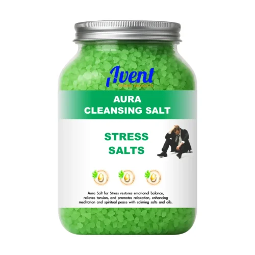 Aura Salt for Stress, Powerful Calm, Energy Cleanser and Inner Peace Restorer