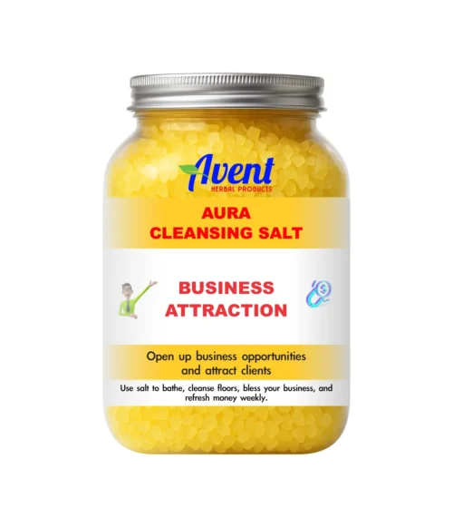 Aura Salt for Business Success, Client Magnet, Abundance Booster and Success Enhancer