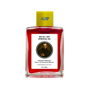 Do As I Say Spiritual Oil for Him, Ultimate Influence, Power and Command Booster