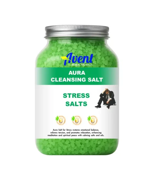 Stress Aura Salt - Powerful Calm, Energy Cleanser and Inner Peace Restorer