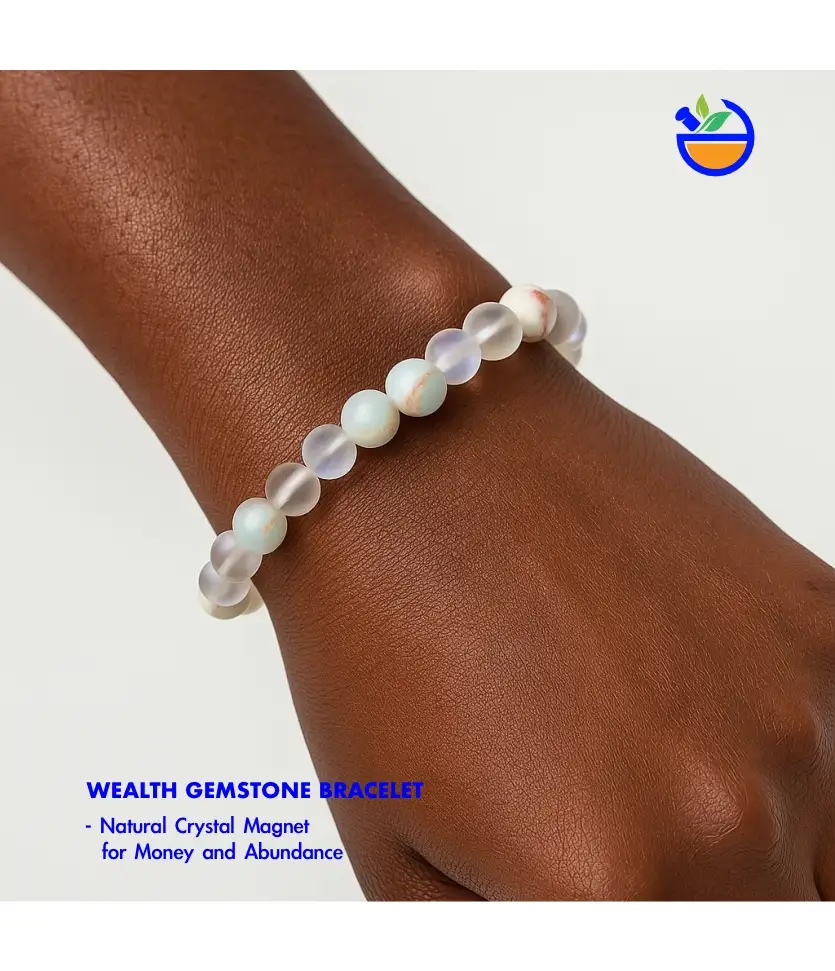 Clarity Gemstone Bracelet, Intuition Booster and Third Eye Awakener