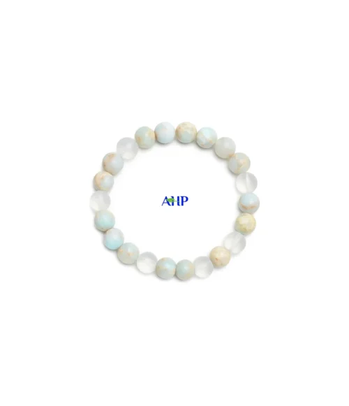 Clarity Gemstone Bracelet - Intuition Booster and Third Eye Awakener