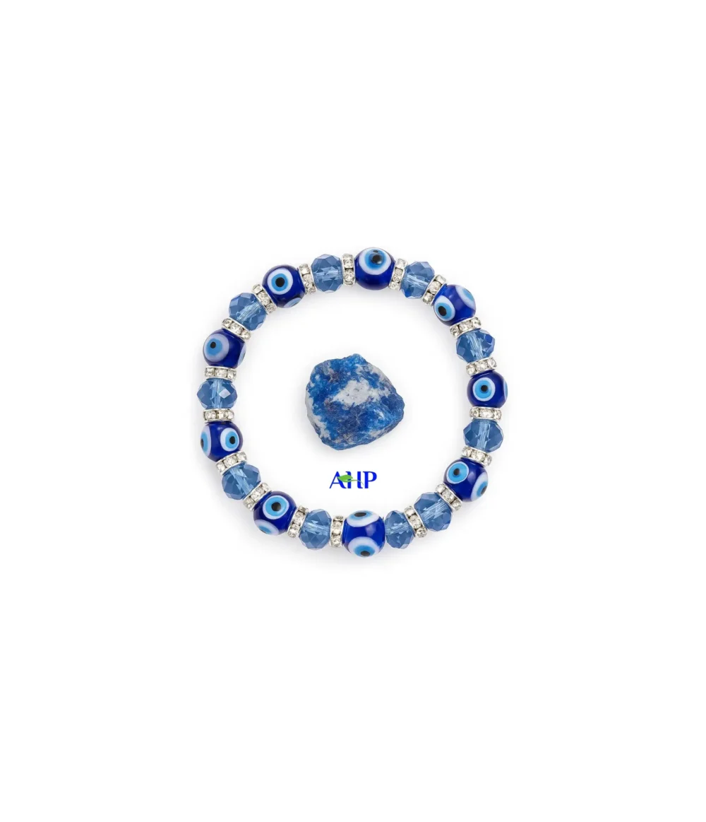 Evil Eye Gemstone Bracelet, Ultimate Protection Against Negativity and Hexes