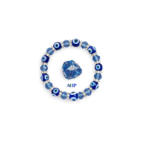 Evil Eye Gemstone Bracelet, Ultimate Protection Against Negativity and Hexes
