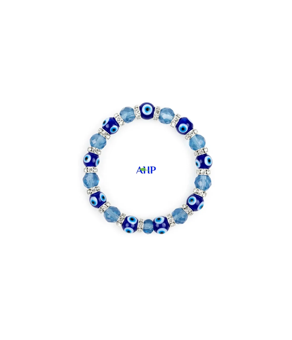 Evil Eye Gemstone Bracelet, Ultimate Protection Against Negativity and Hexes