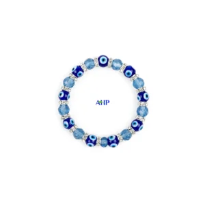 Evil Eye Gemstone Bracelet, Ultimate Protection Against Negativity and Hexes