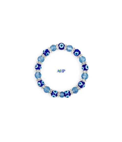 Evil Eye Gemstone Bracelet, Ultimate Protection Against Negativity and Hexes
