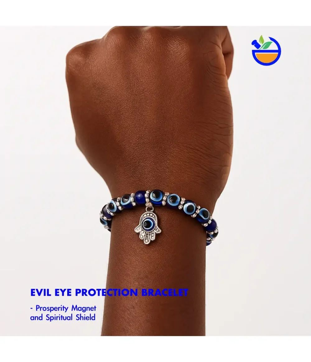 Evil Eye Protection Bracelet, Prosperity Magnet and Spiritual Shield