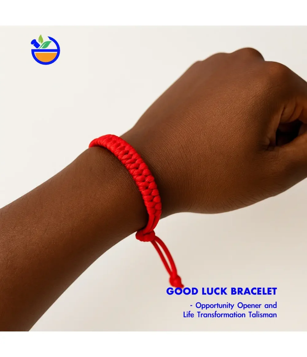 Good Luck Spiritual Bracelet, Opportunity Opener and Life Transformation Talisman