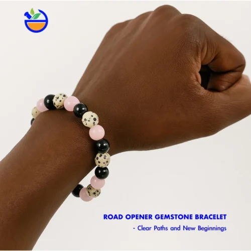 Road Opener Gemstone Bracelet, Clear Paths and New Beginnings