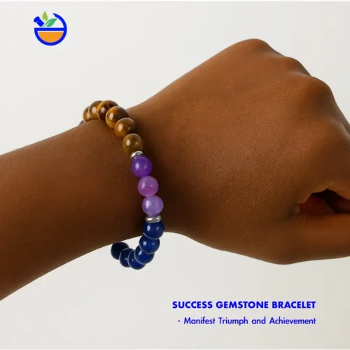 Success Gemstone Bracelet, Manifest Triumph and Achievement