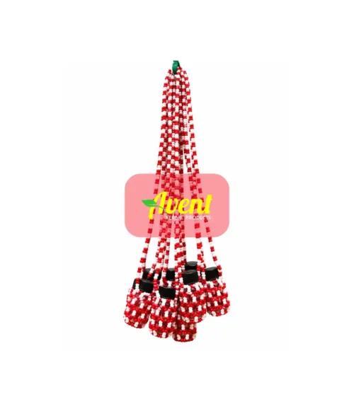 Muthi Bottles, Container Only, Red White