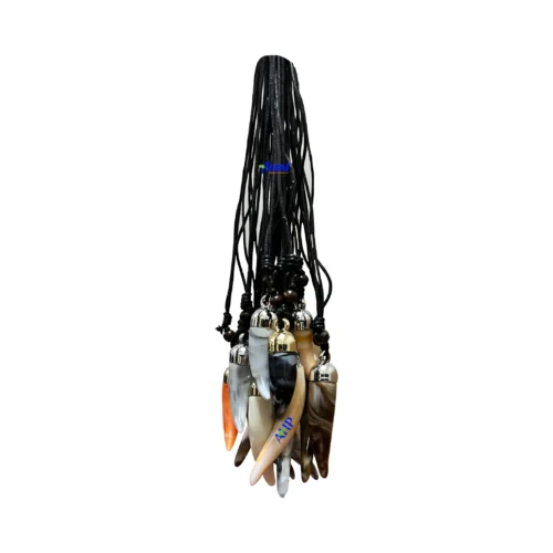 Amazipho Tooth Necklace, Sacred Talisman for Luck and Protection