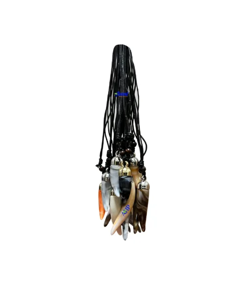 Amazipho Tooth Necklace, Sacred Talisman for Luck and Protection