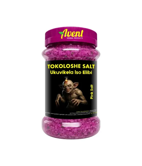 Tokoloshe Salt Pink, Ukuvikela Iso Elibi - Protect against the evil eye, envy, jealousy