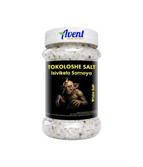 Tokoloshe Salt White, Isivikelo Somoya - Defend against dark magic, curses, hexes, and black magic