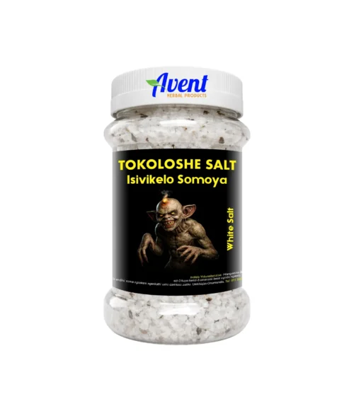 Tokoloshe Salt White - Isivikelo Somoya, defend against dark magic, curses, hexes, and black magic.