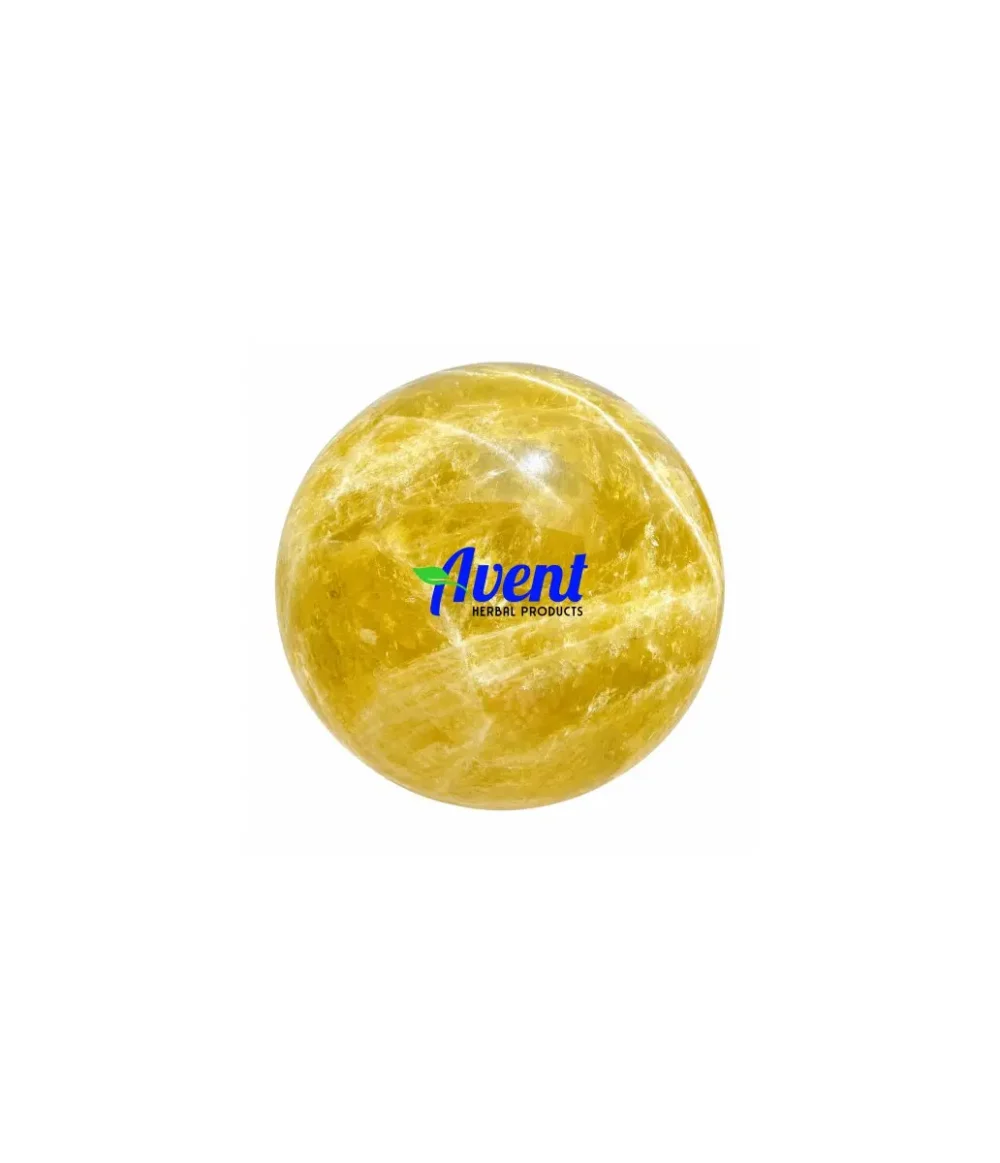 AAA-Grade Citrine Crystal Sphere - Avent Herbal products