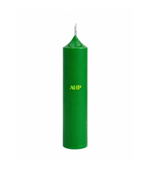 Green Ritual Candle - Green Spiritual Ritual Candle