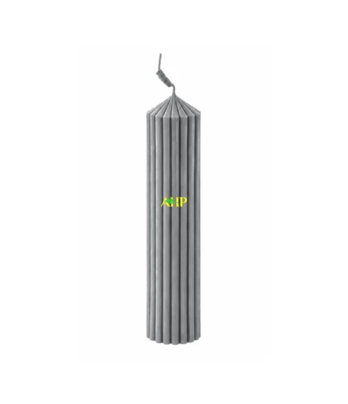 Grey Prayer Candle