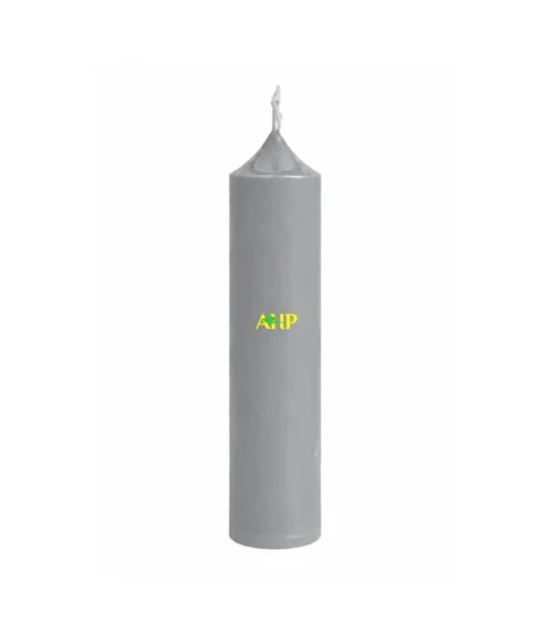 Grey Ritual Candle - Grey Spiritual Ritual Candle
