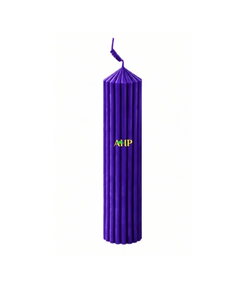 Purple Prayer Candle
