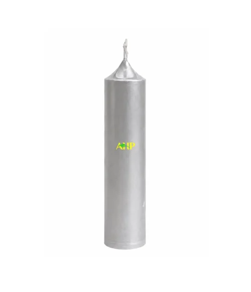 Silver Ritual Candle - Silver Spiritual Ritual Candle