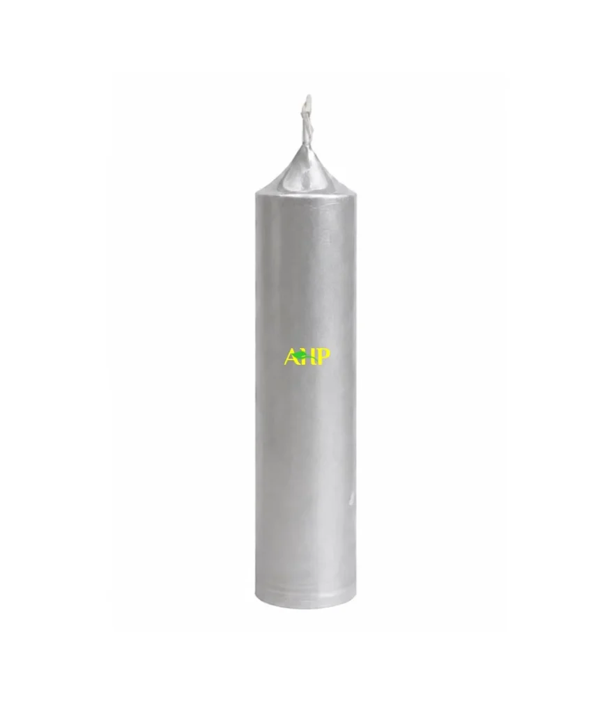 Silver Ritual Candle - Silver Spiritual Ritual Candle